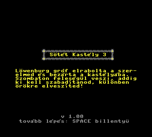 Sötét Kastély 3 v1.0