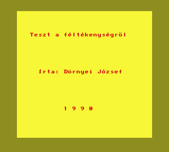 Teszt a féltékenységről
