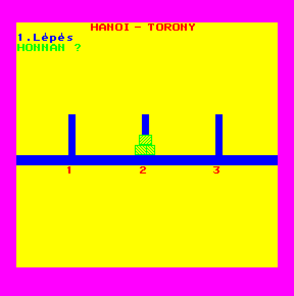 Hanoi-torony extra