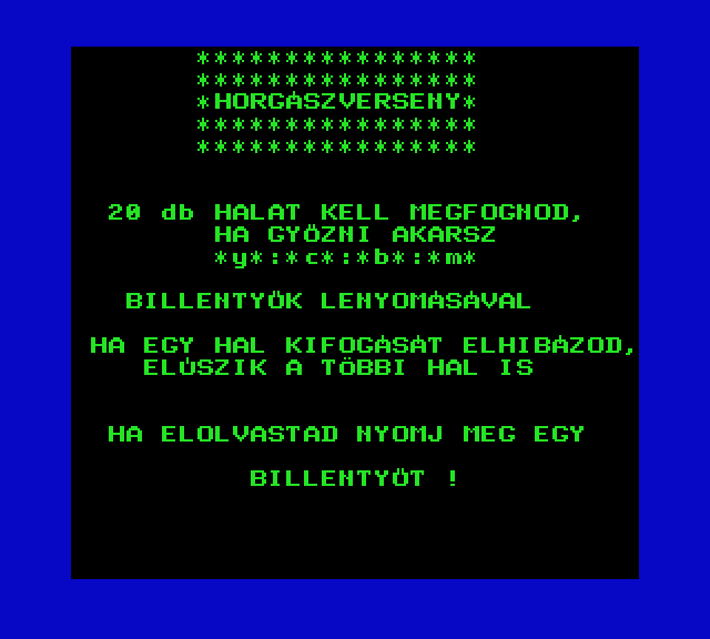 Horgászverseny