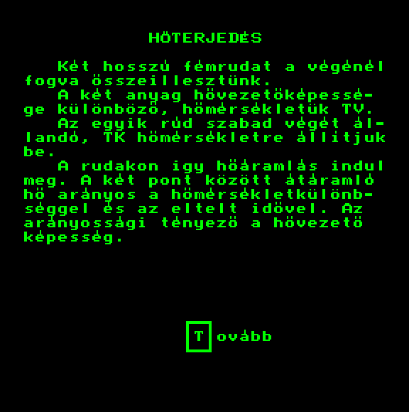 Hőterjedés