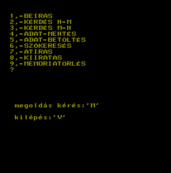 Német-Magyar szótár és kikérdező - INV183