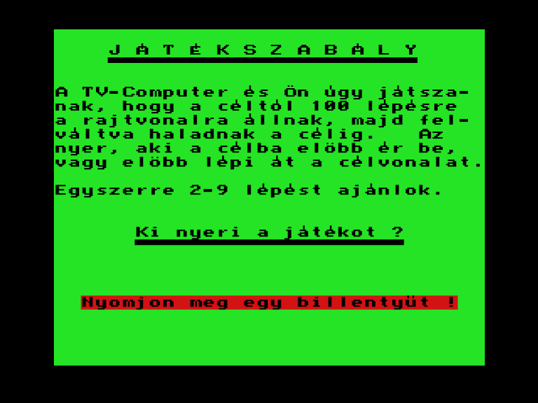 Lépegetős játék