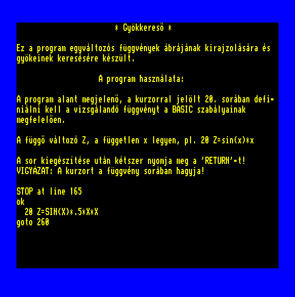 Gyökkereső - MAV 23