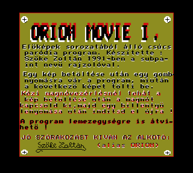 Orion Movie 1 (f13)