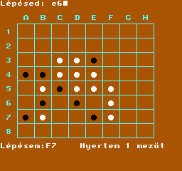 Othello (v1) (eredeti kazettás verzió - 8 Játék)