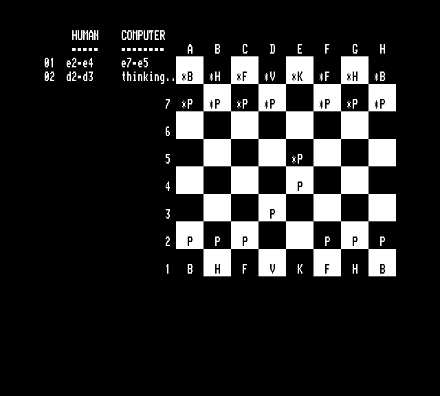 Sargon v1.1 (DOS) extra