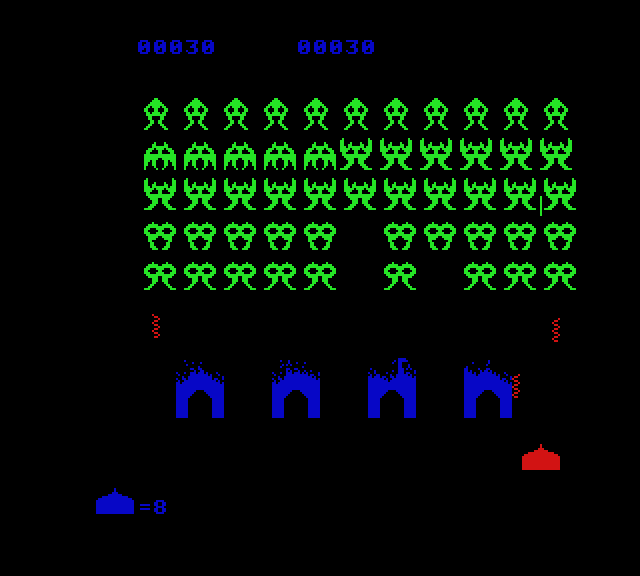 Space Invaders (f3) extra
