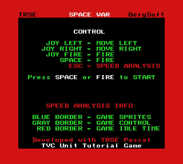 Space War extra