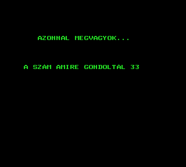 Számkitaláló extra