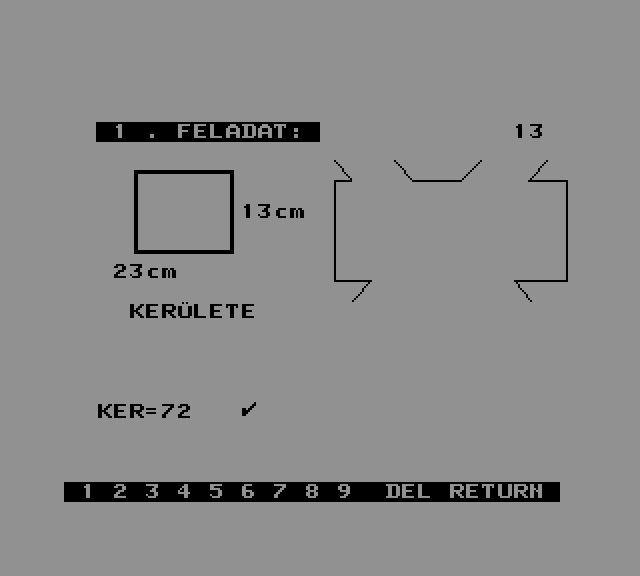 Terület-kerület extra