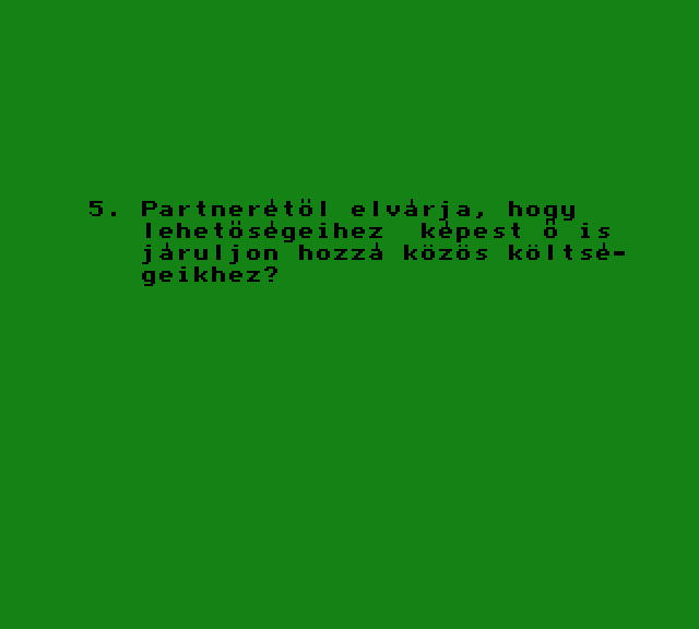 Teszt a pénzről extra