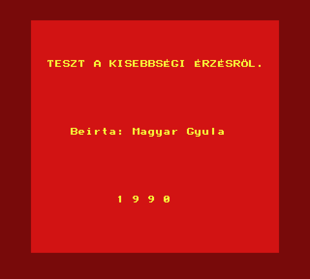 Teszt a kisebbségi érzésről extra