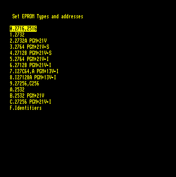 TVC-EPROM Programming System extra