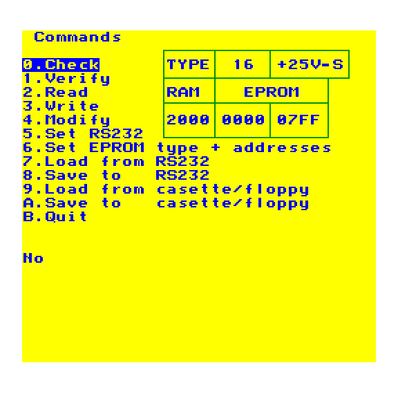 TVC-EPROM Programming System extra