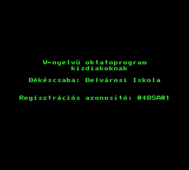 Word (W nyelvű oktatóprogram)